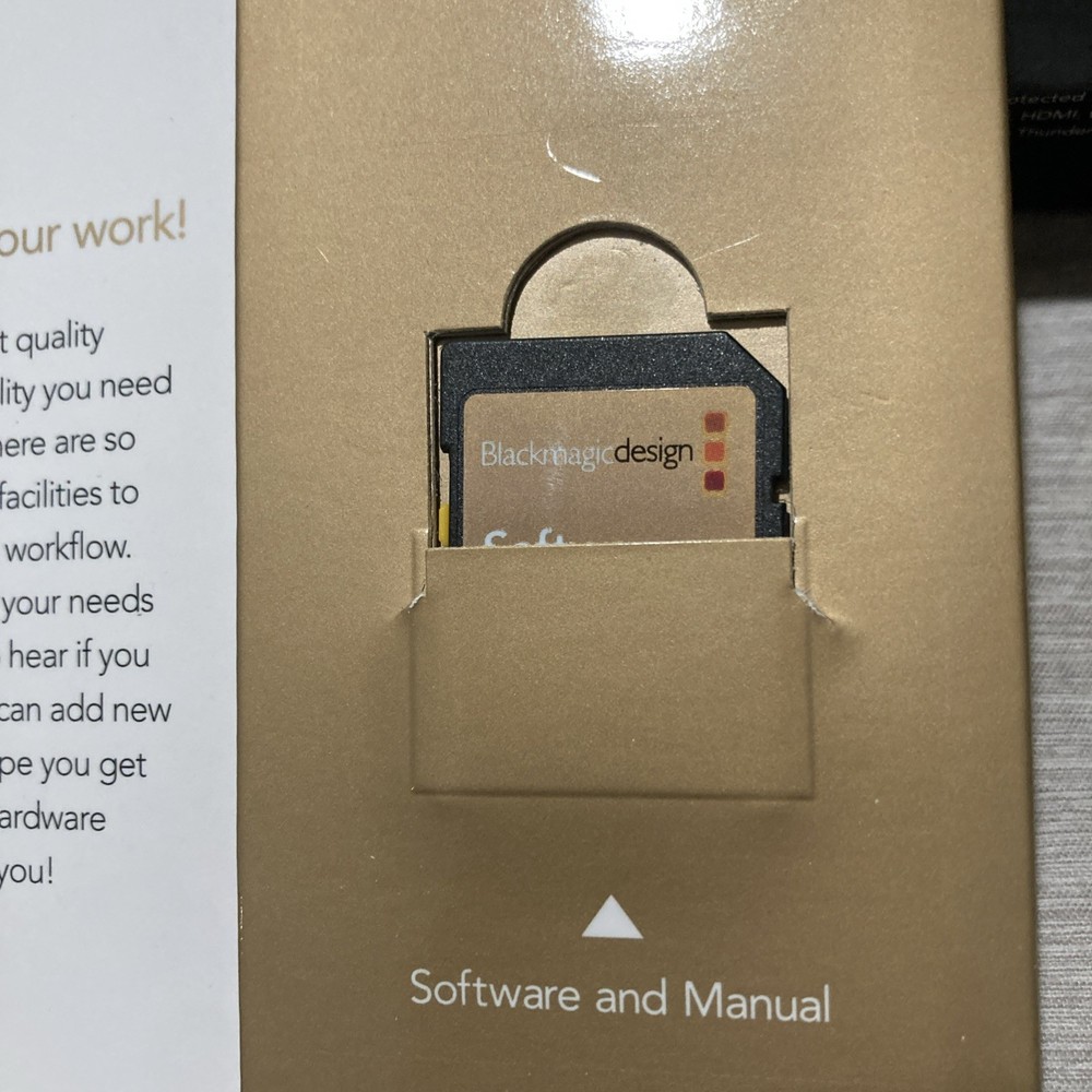 Blackmagic Design UltraStudio Mini Recorder - Thunderbolt