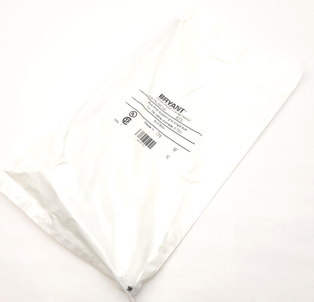 Bryant BDS73U Bus Drop Support Grip Galvanized Split Mesh Single Eye 7", 0.7"Dia