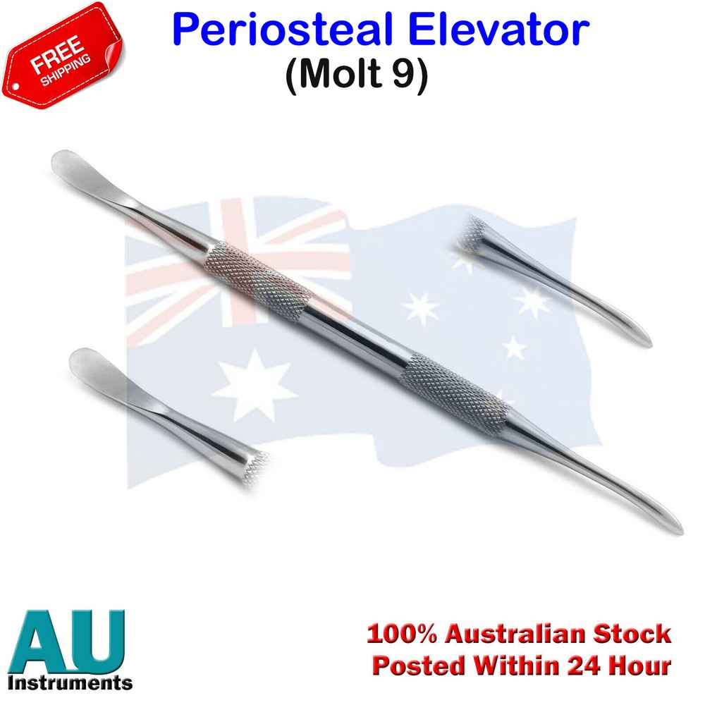 Molt 9 Implant Extraction Elevator Oral Surgery Surgical Instruments Lab Tools