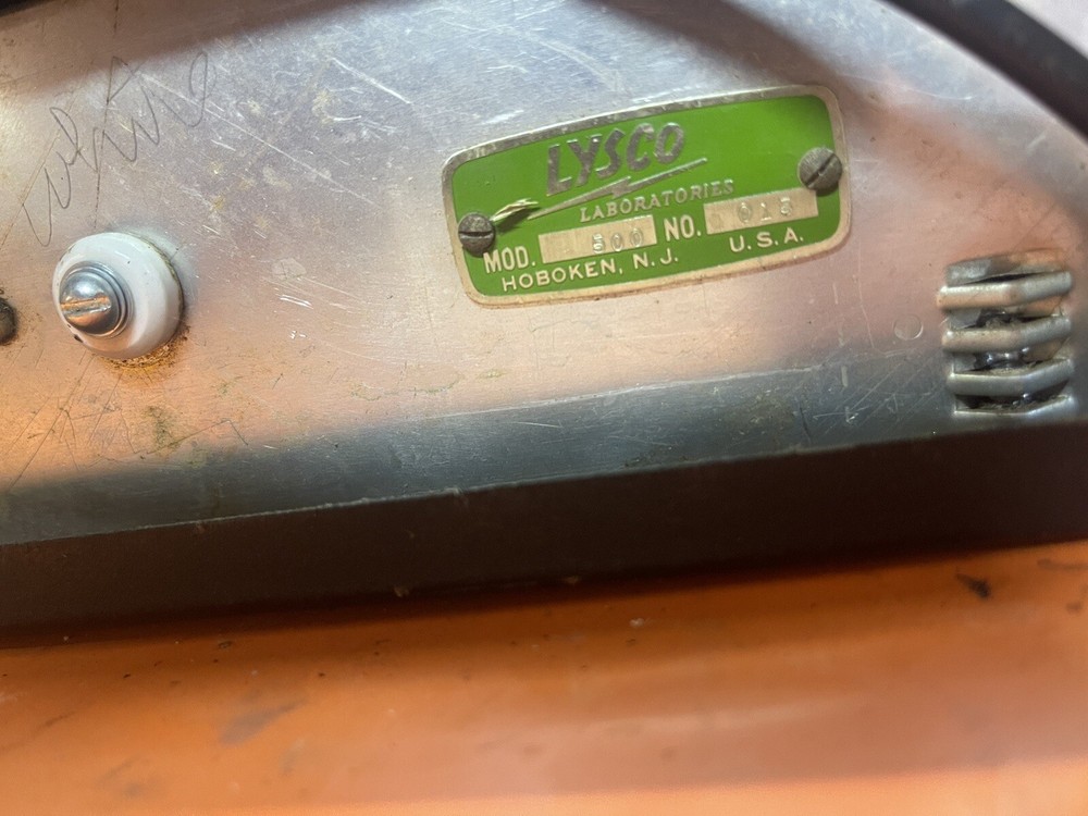 LYSCO 500 Transmaster CW Transmitter Ham Radio Rare Ive Never Seen One