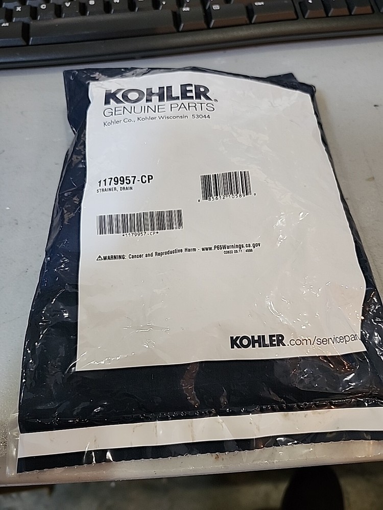 Kohler Drain Strainer 1179957-cp