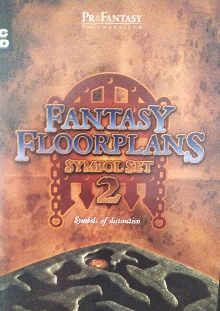 Pro Fantasy Software Dungeon Designer 3 + Symbols CD
