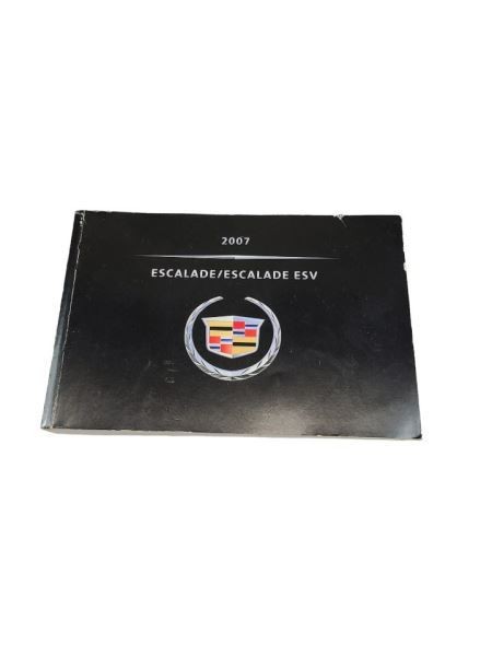 ESCALAESV 2007 Owners Manual 587493