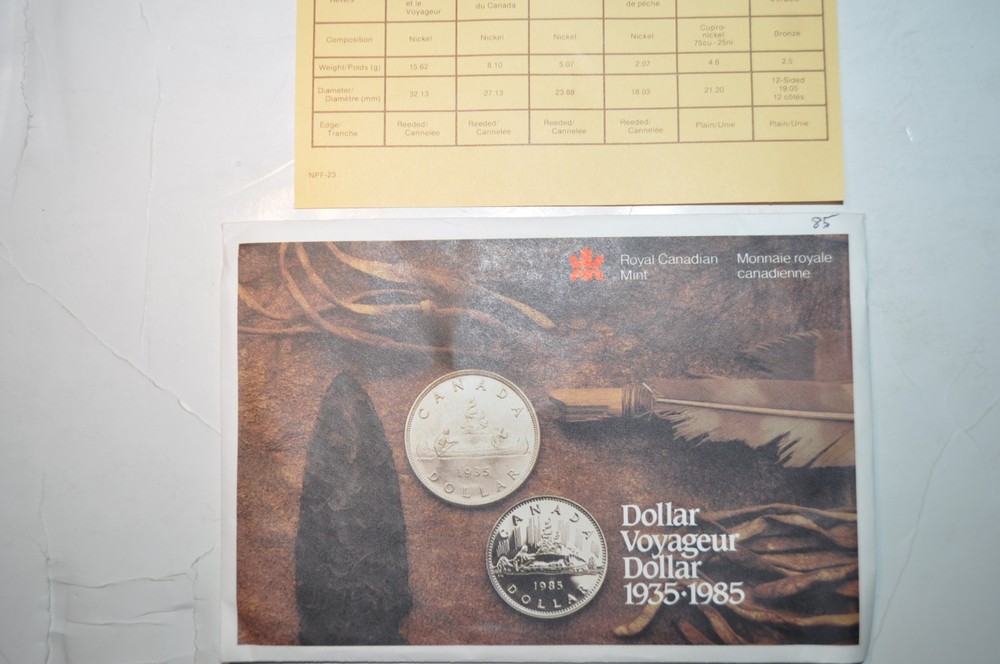 1985 Royal Canadian Mint Set