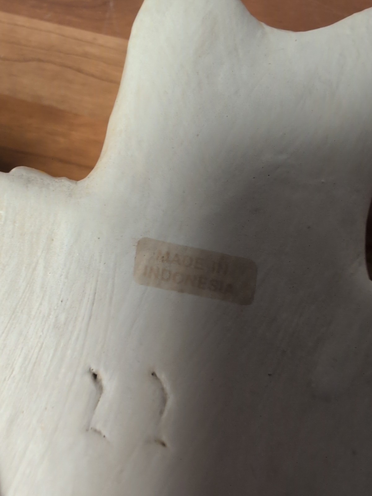 Vintage Flying Bat Mobile Balinese Spirit Chaser Hand Carved Wood Folk Art 18"