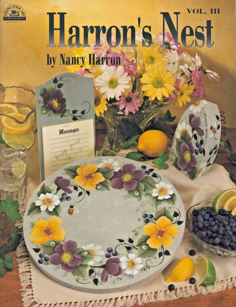 Harron's Nest Vol. III Decorative Painting Pattern Book