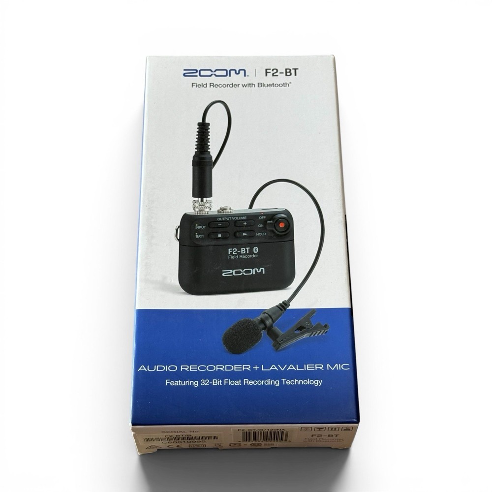 Zoom F2-BT Bluetooth Field Recorder