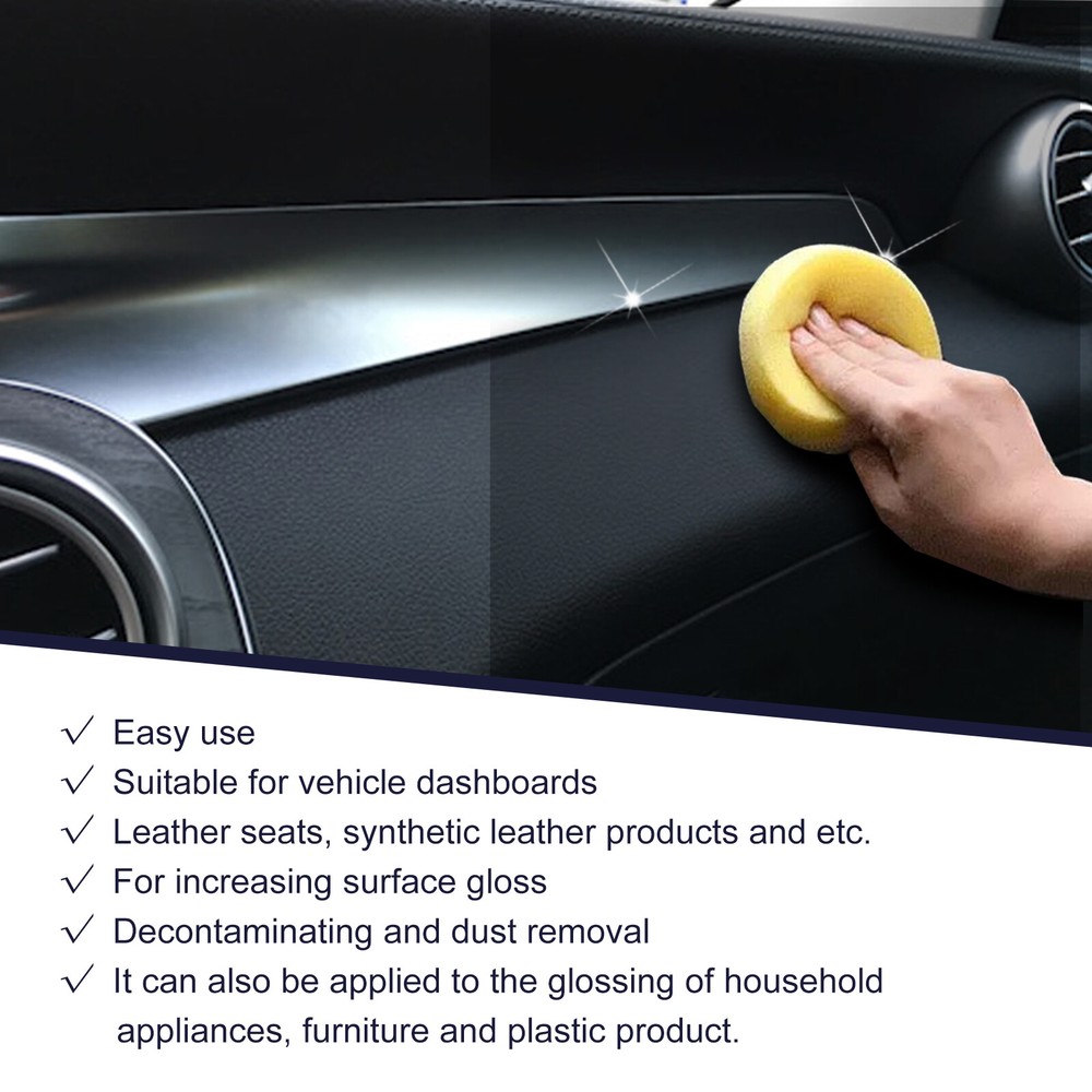 Upholstery Spray for Leather & Dashboard - Refurbish & Dust Care Solution