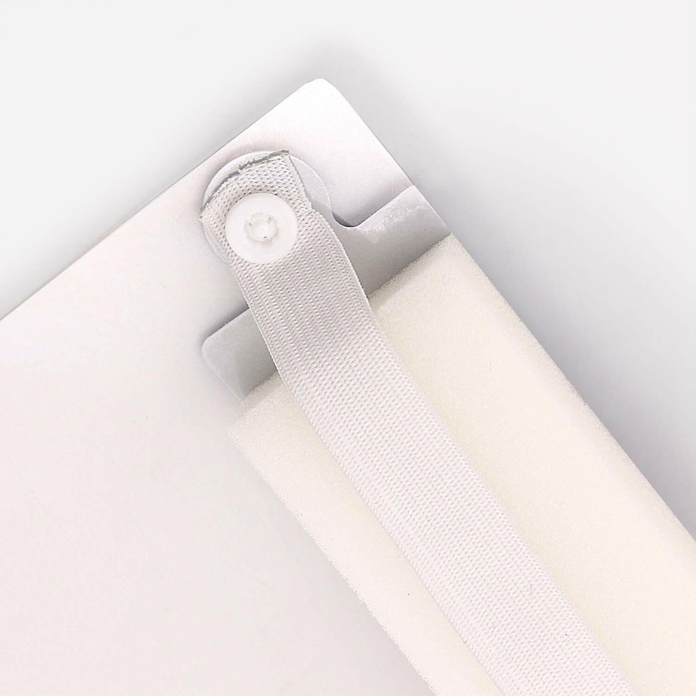 Reusable Clear Full Face Shields/Face Masks with Sponge Pad Adjustable Elastic B