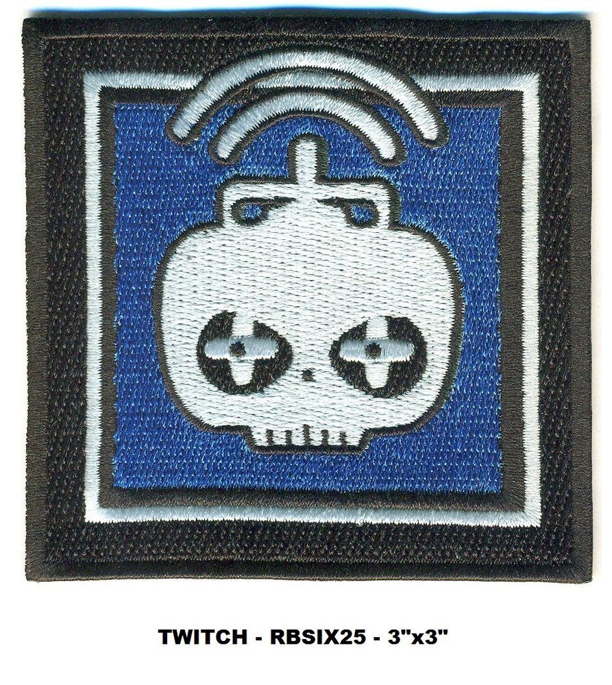 RAINBOW SIX OPERATOR PATCH - TWITCH - RBSIX25