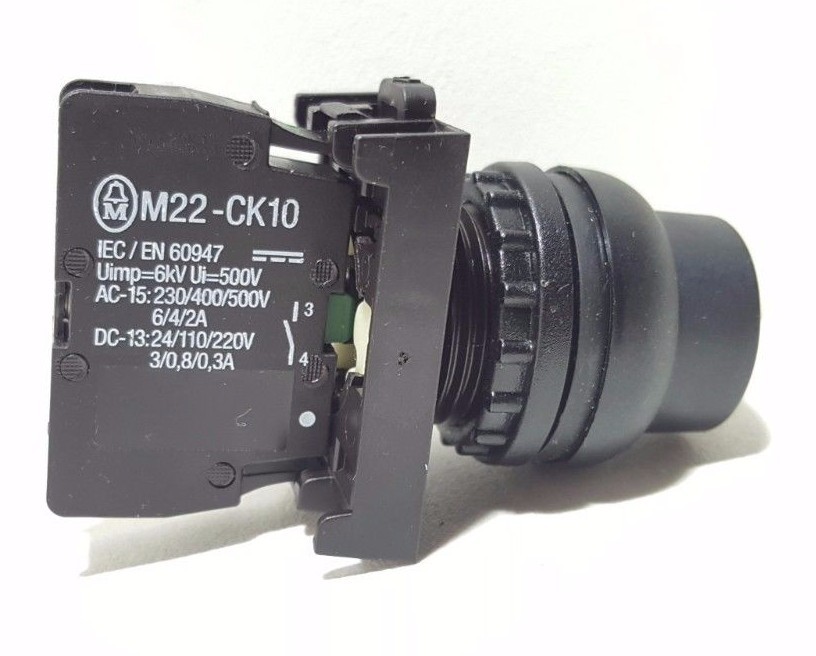 Eaton M22-WS+M22-CK10 Key Selector Switch Operator "MISSING KEYS"