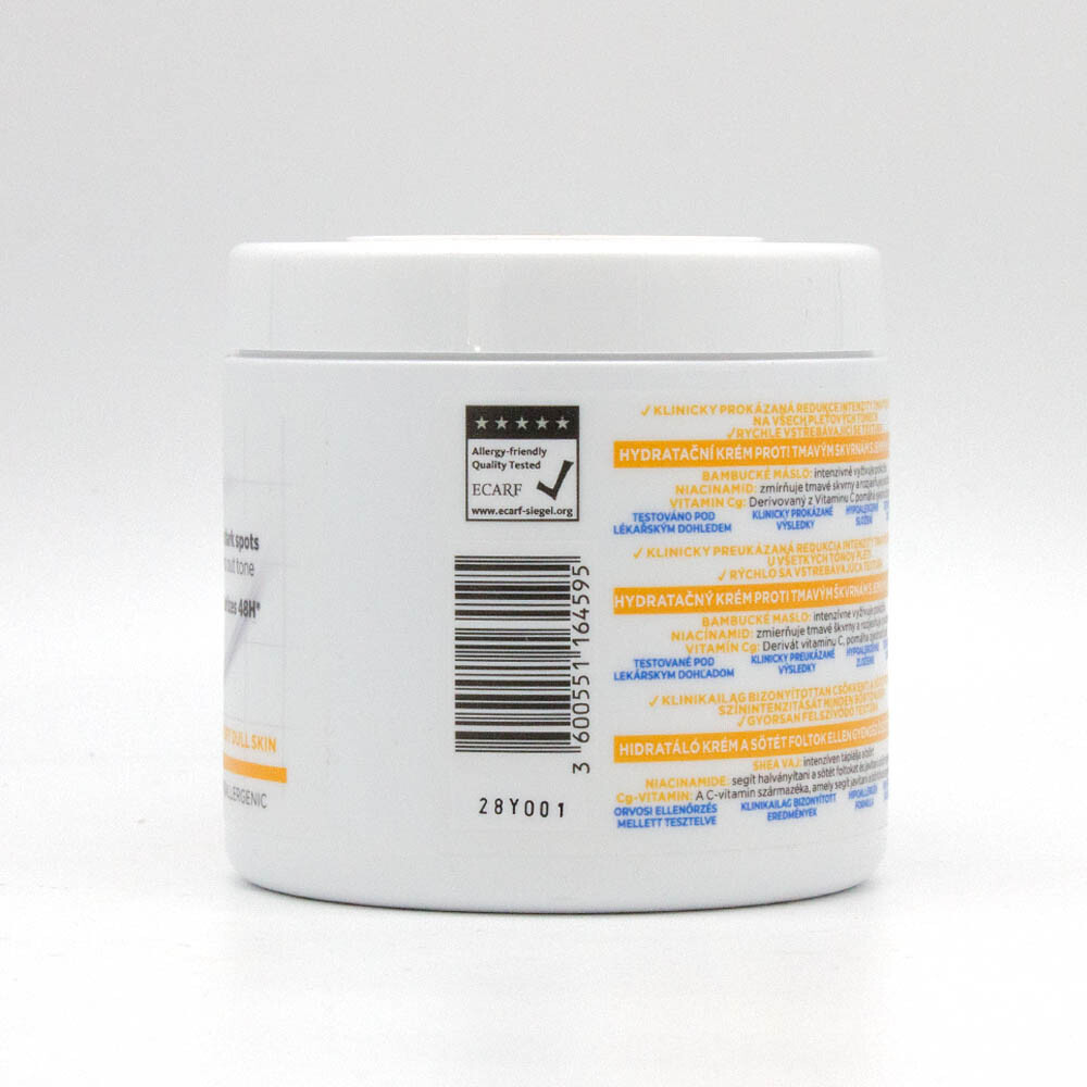 Mixa Niacinamide Bright Moisturizing Anti-Dark Spots Cream with Shea Butter x4