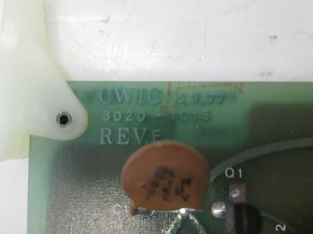 CWIC 8020-1015 PCB Assy, Used