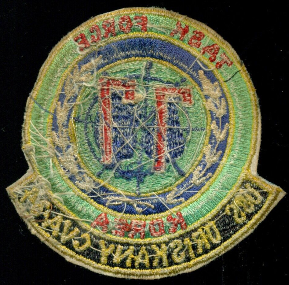 USN USS Oriskyany CVA-34 Task Force 77 Korea Patch CT1