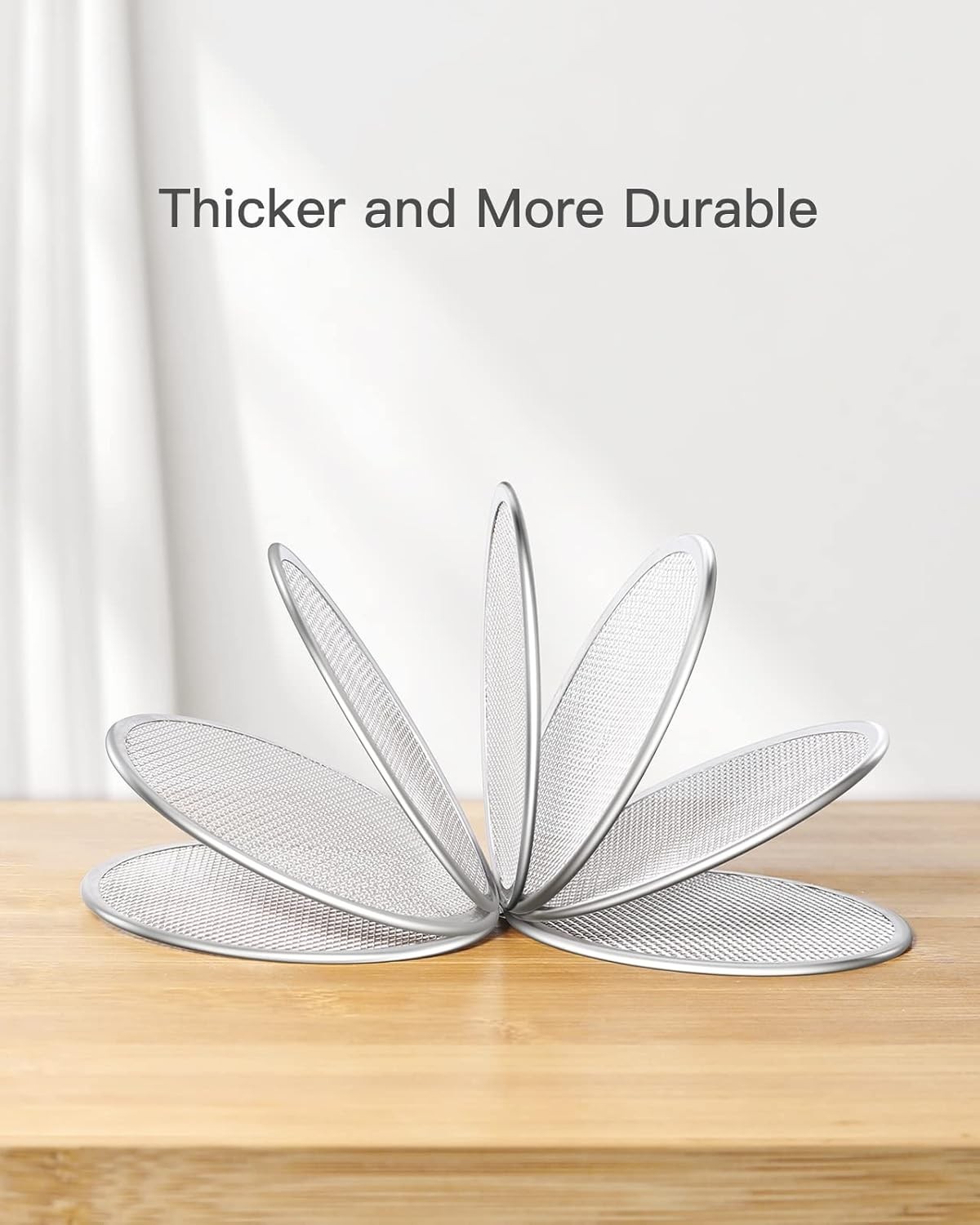 3/12 Pack Sprouting Lid 316 Stainless Steel Screen Lid for 86mm Wide Mouth Mason