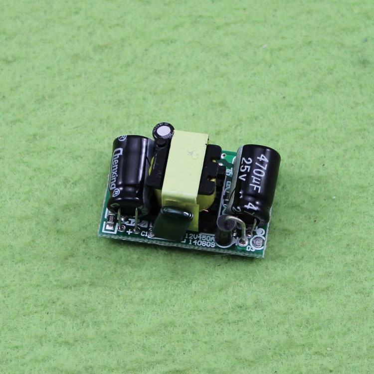 1PCS 5W AC-DC 12V 450mA Power Supply Buck Converter Step Down Module CA