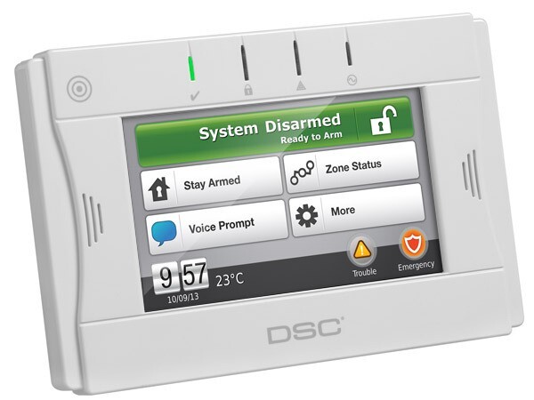 DSC WTK5504 2-Way Wireless TouchScreen Arming Station