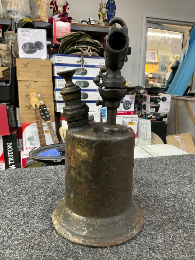 Vintage Clayton & Lambert brass blow torch