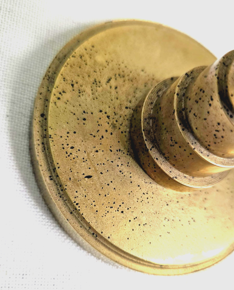 Vintage Brass Gimbal Ship Floating Navigation Compass Decor