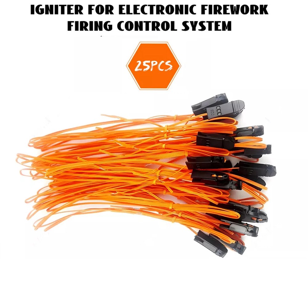 Halloween 25pcs 1M Connecting Wire Igniter for Firework Firing Control System US