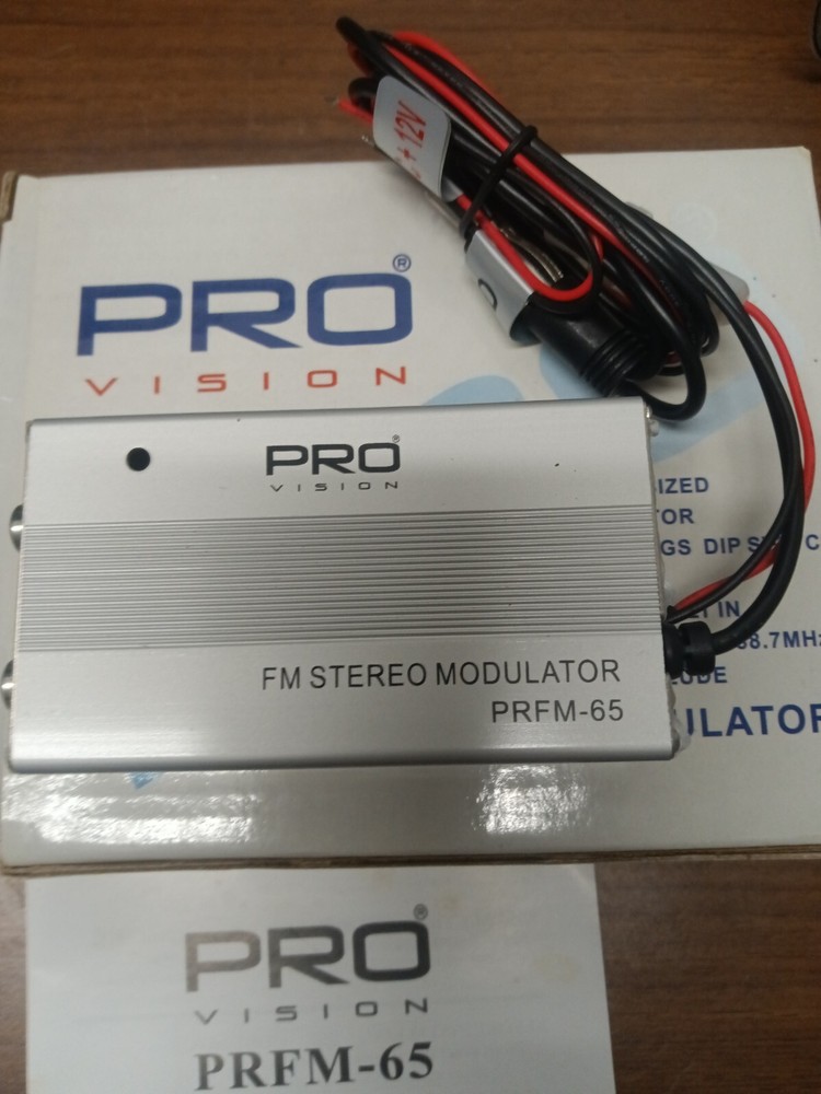 PRO VISION FM Stereo Modulator -PRFM-65
