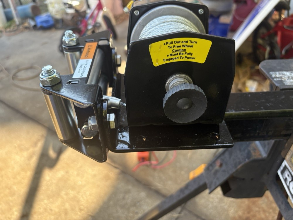 ATV/Utility Winch Mounting Plate - New