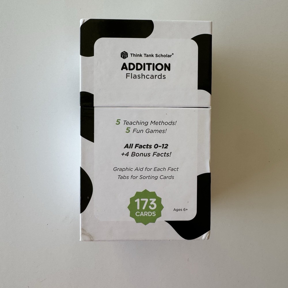 THINK TANK SCHOLAR Addition Flashcards Set