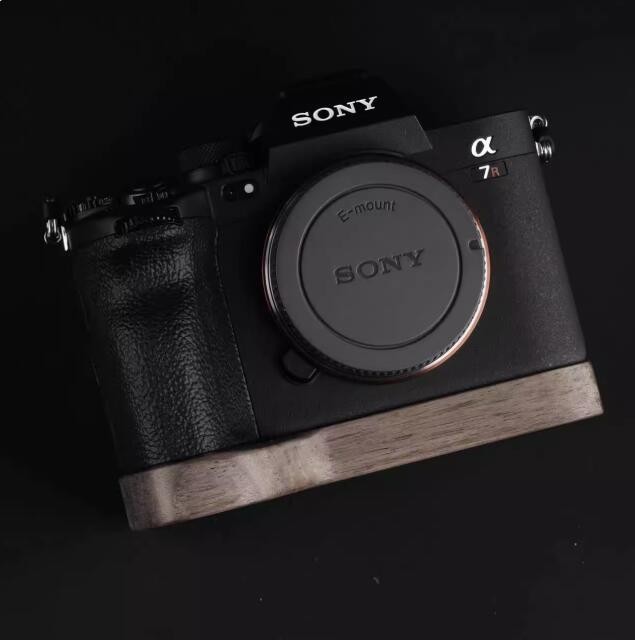 Quick Release Plate Camera base solid wood suitable for Sony A7R3 A7M3 A9