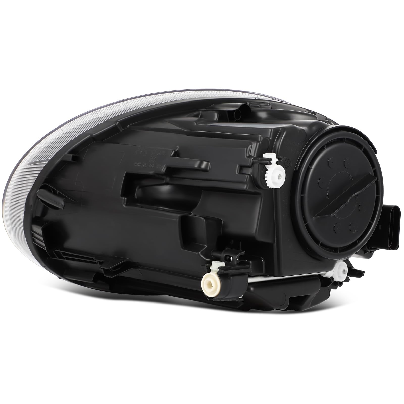 Headlight Assembly Fit for Volkswagen BEETLE 2012-2019 Chrome Housing Clear Lens