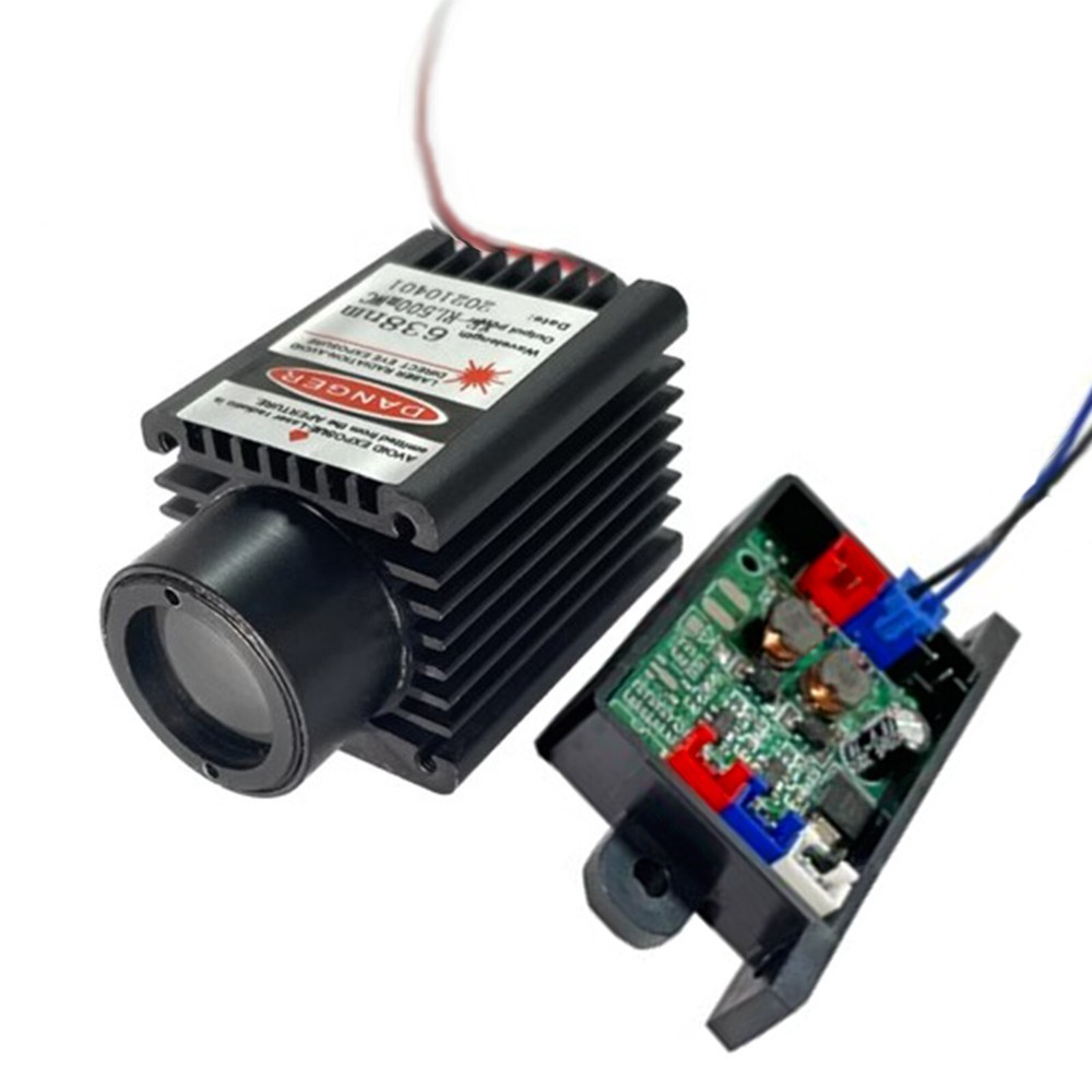 1pc Stage laser light module 638nm 500mW Multimode-mode laser head coarse beam