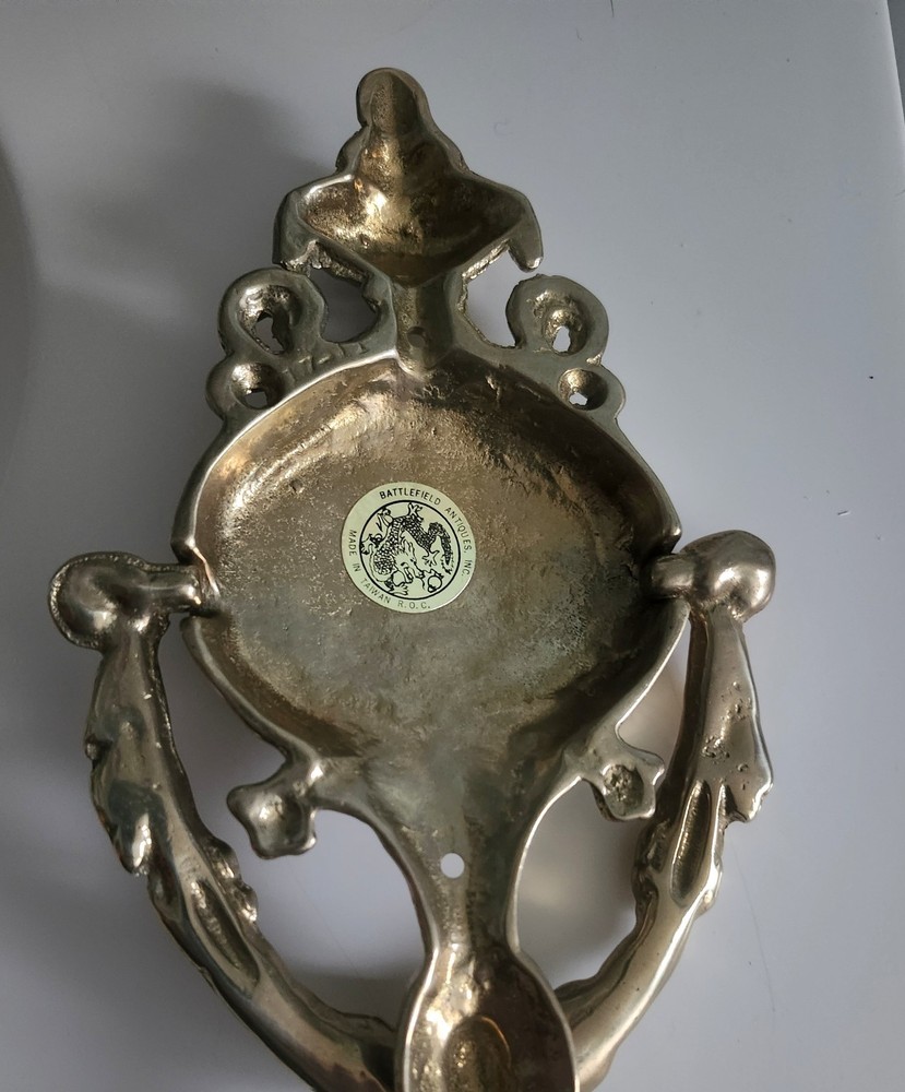 Antique Reproduction Solid Brass Door Knocker