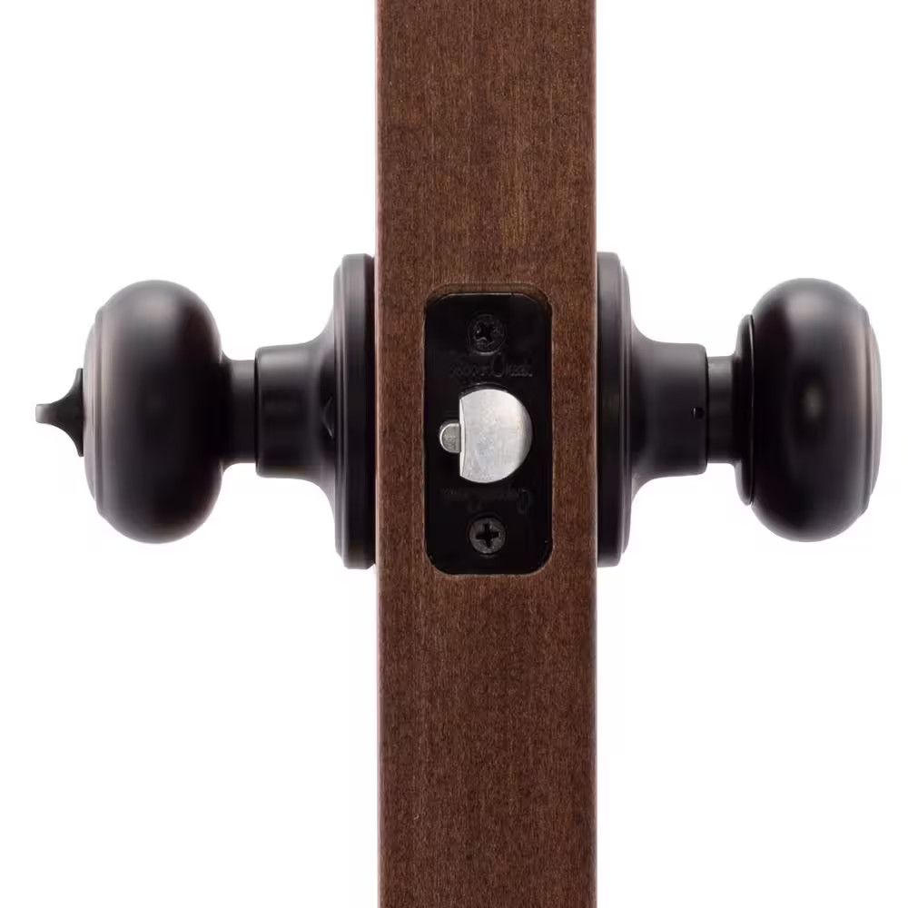 Colonial Black Entry Door Knob