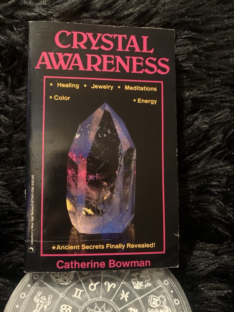 Crystal Healing Book Lot (3) Energy Work Metaphysical Reference