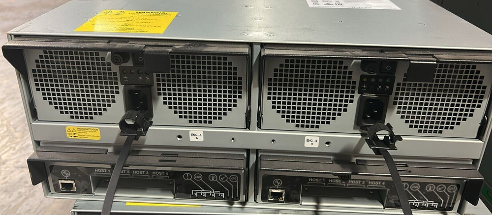 Newisys NDS4600-CS-02 Disk Array 2x controllers No Drives No Trays