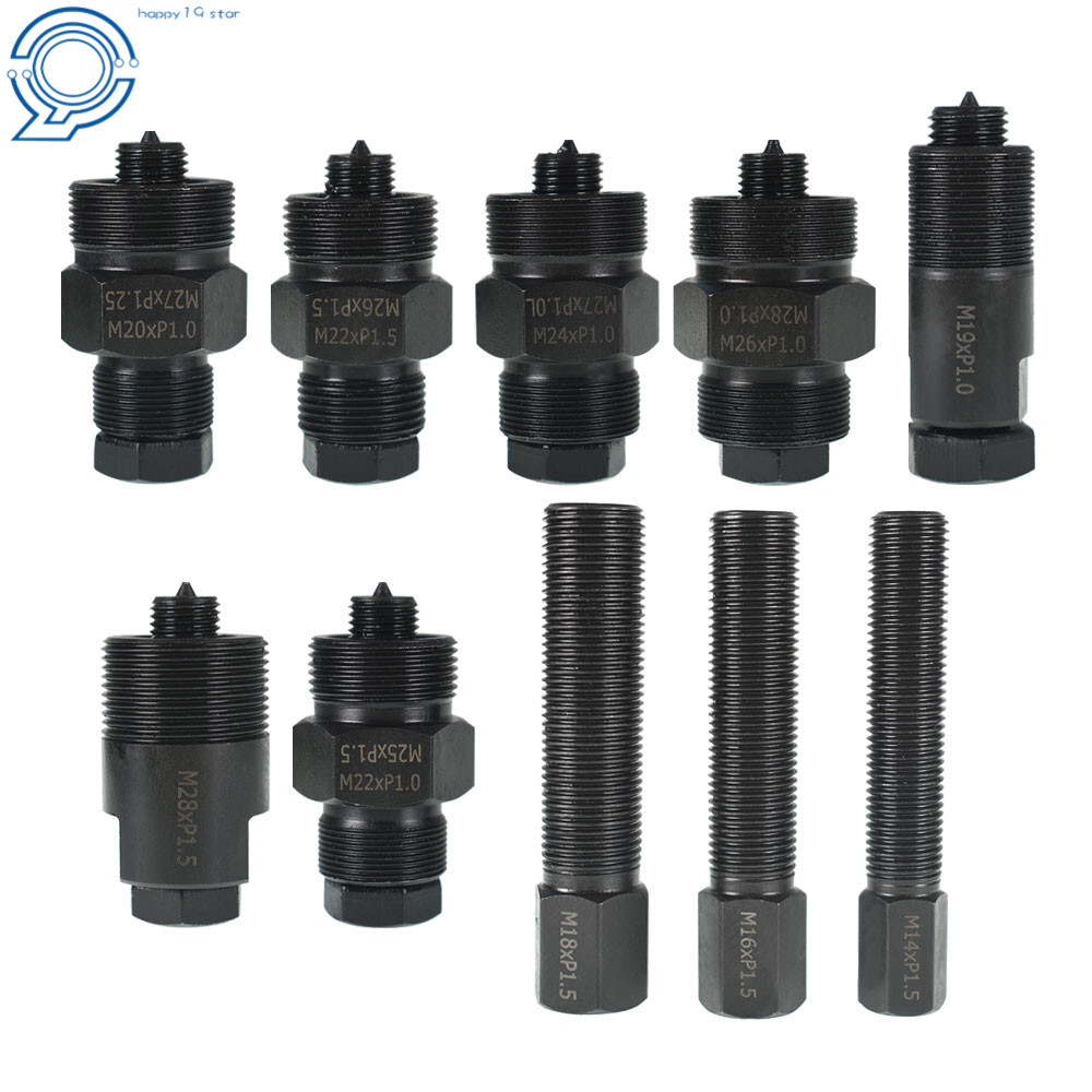 10pc Universal Motorcycle Flywheel Puller Tool Set Dirt Bike 15 Size Left Thread