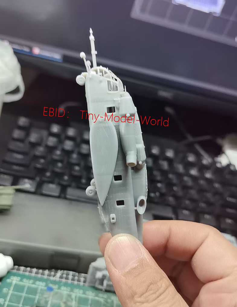 3D Printed kit 1/144 Us Mh-53E Sea Dragon Helicopter Model Unpainted