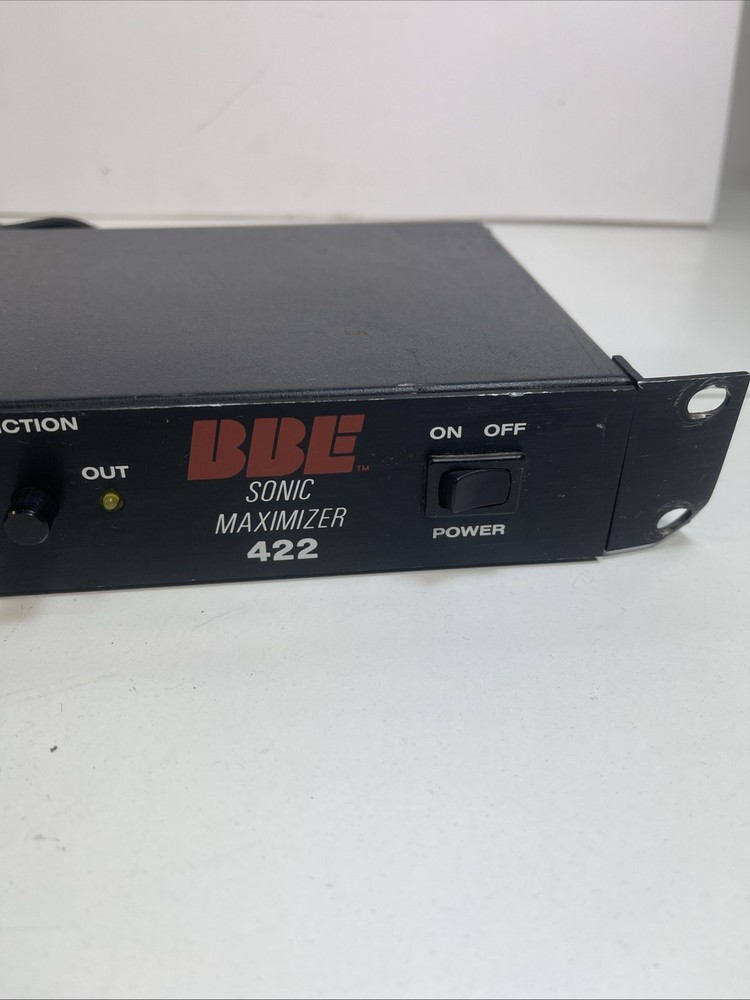 BBE 422 Sonic Maximizer Dual Channel Audio Processor