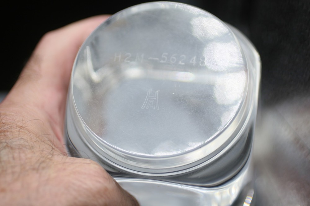 CLEAR ACRYLIC JAR PROTOTYPE PAPERWEIGHT D1