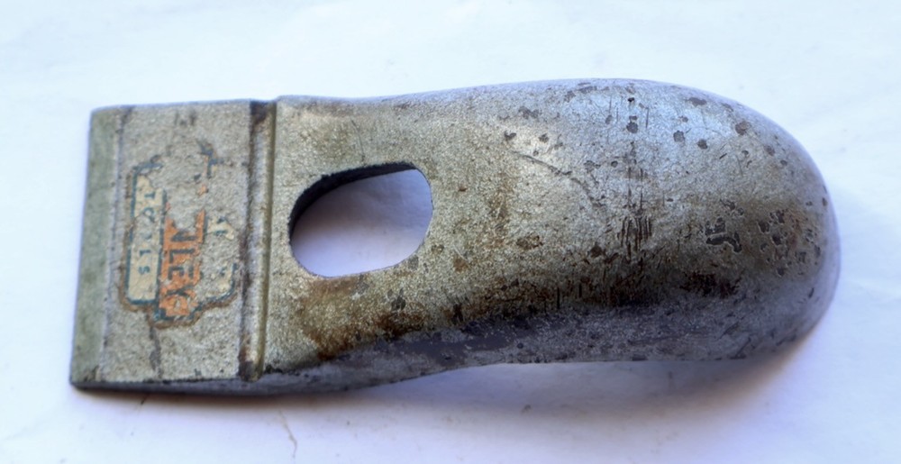 1 1/4" Stanley Tools Block Plane Lever Cap w Partial Decal / U 7 / MT Tools