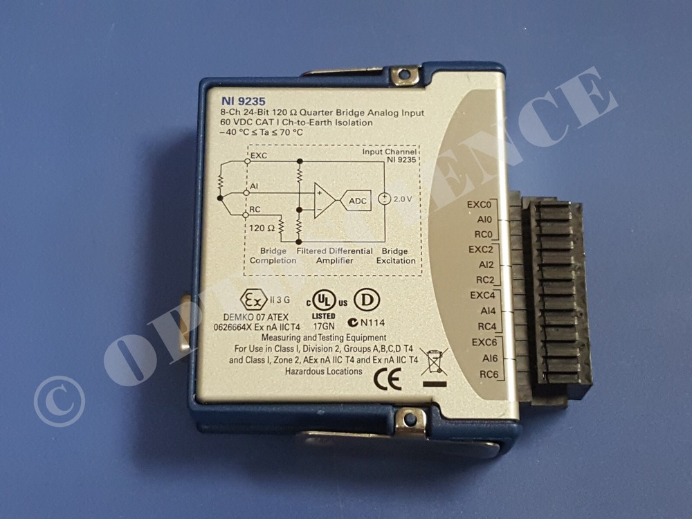 National Instruments NI 9235 cDAQ Strain / Bridge Input Module