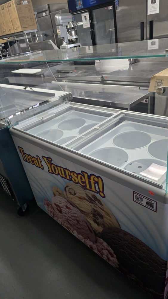 Ice Cream Freezer Display