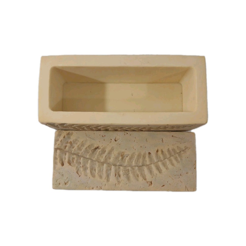 `Vintage 1998 UDC Ceramic Rectangular Trinket Box Collectible`