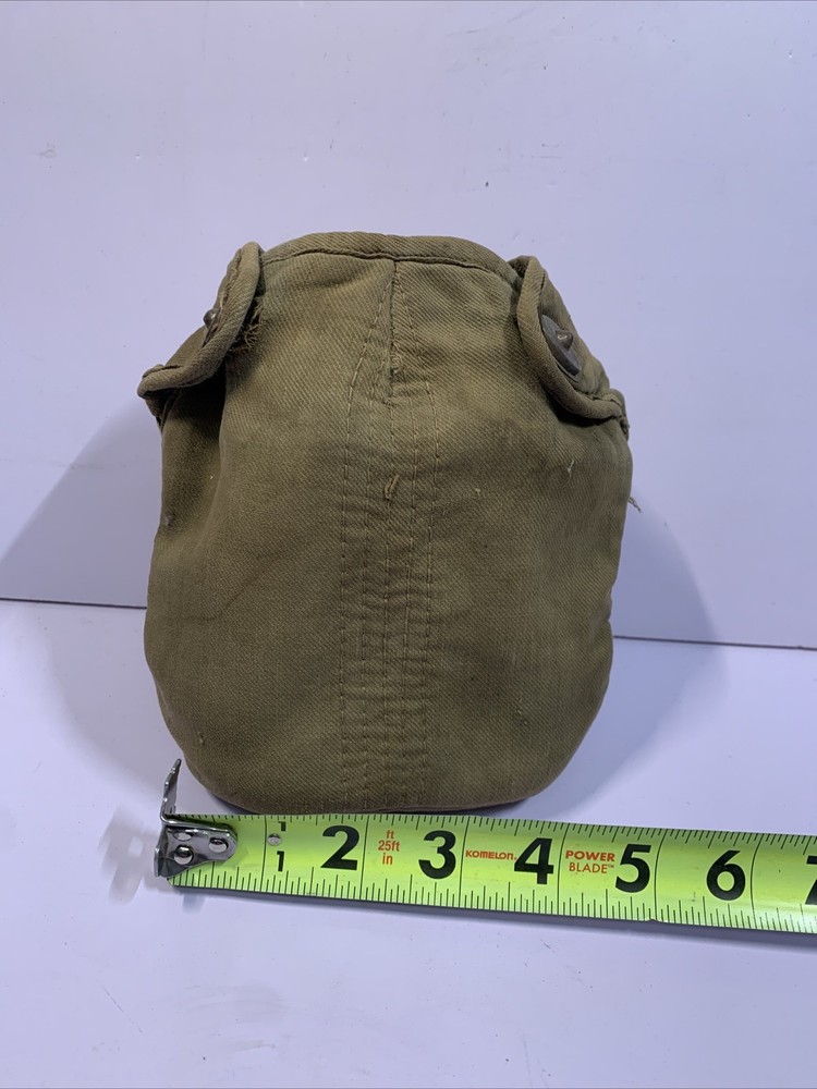 Vintage Post WWII Drab Green Canteen Cover