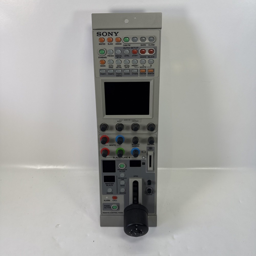 Sony RCP-D50 Remote Control Panel Camcorder Television TV Broadcast