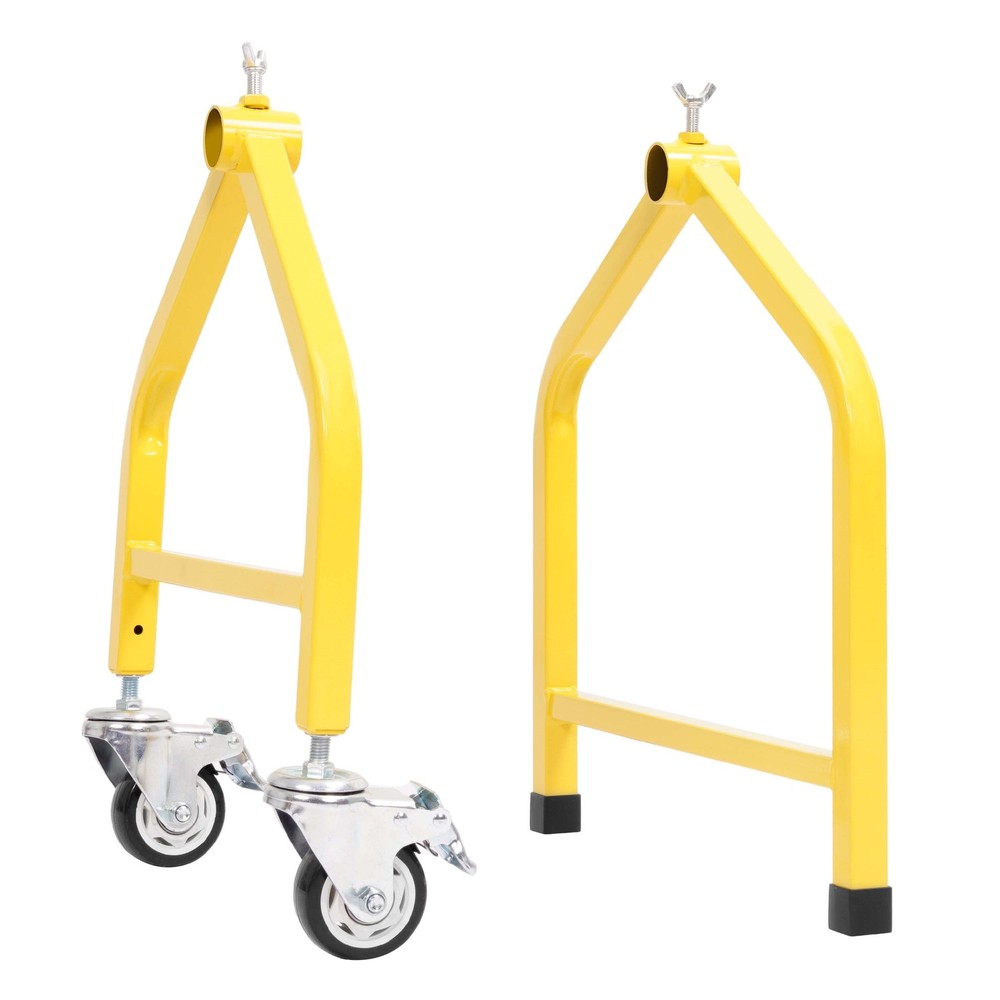 32" Portable Wire Spool Rack Cable Caddy 300LBS Load Capacity Moveable Wire Rack