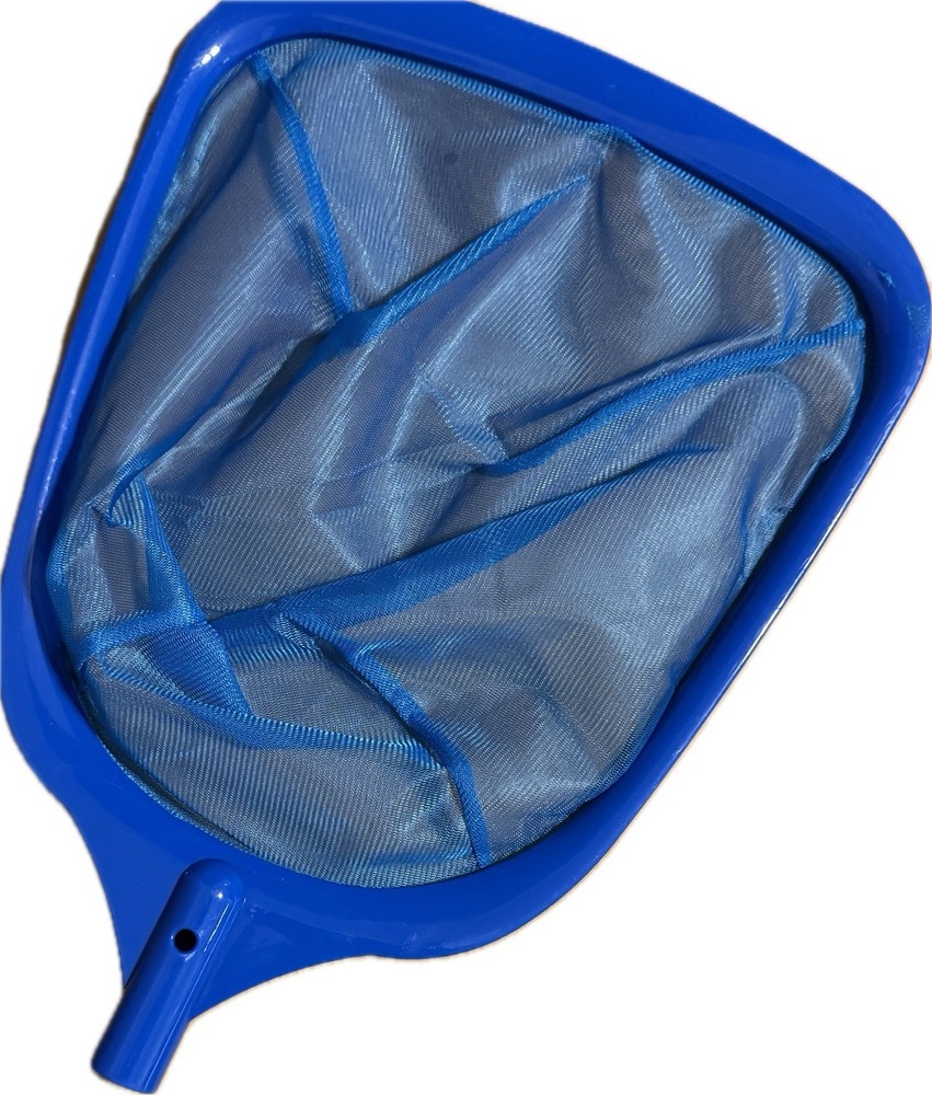 Small Pool Skimmer Net w/ Handle – Leaf Debris Cleaner for Spa & Pools