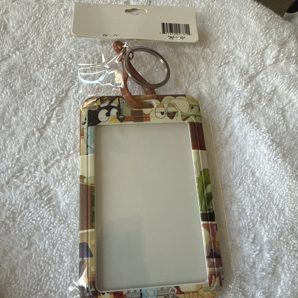 Bluey ID Holder-Dad &Friend NWT