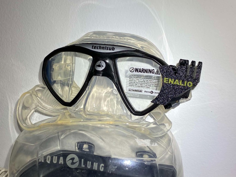 Micromask gopro mount insta360 dive mask mount