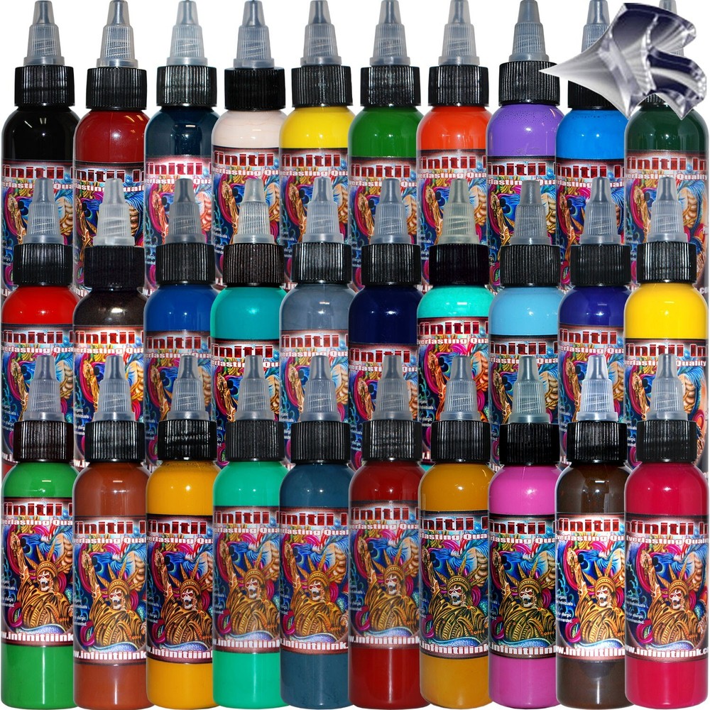 Infinitii Tattoo Ink 30 Color 2oz Set #2