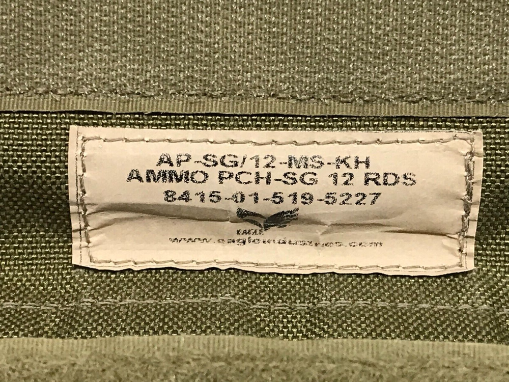 Shotgun Shell Pouch 12 Round Eagle Industries Khaki